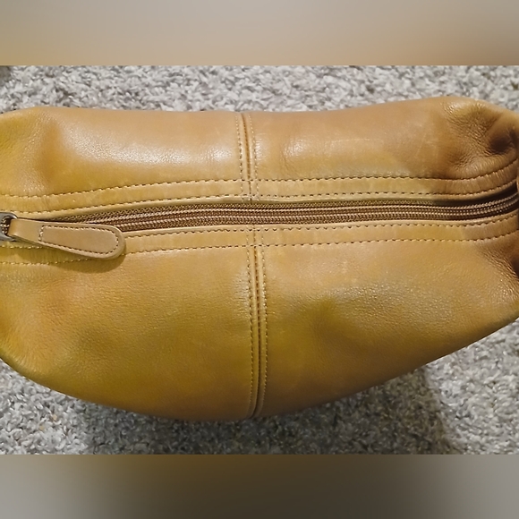 Vintage 1998 Coach Soho Mini Bucket Bag B8C-4148 British Tan Leather Made in USA - Picture 5 of 10